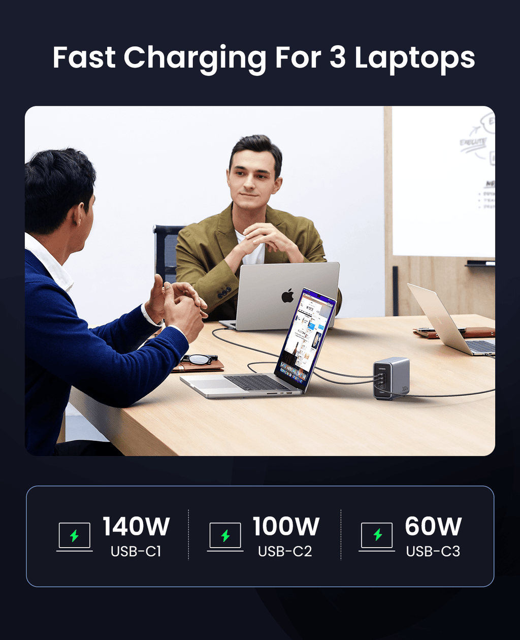 (Bundle) Nexode 300W Charger + 240W USB-C Cable
