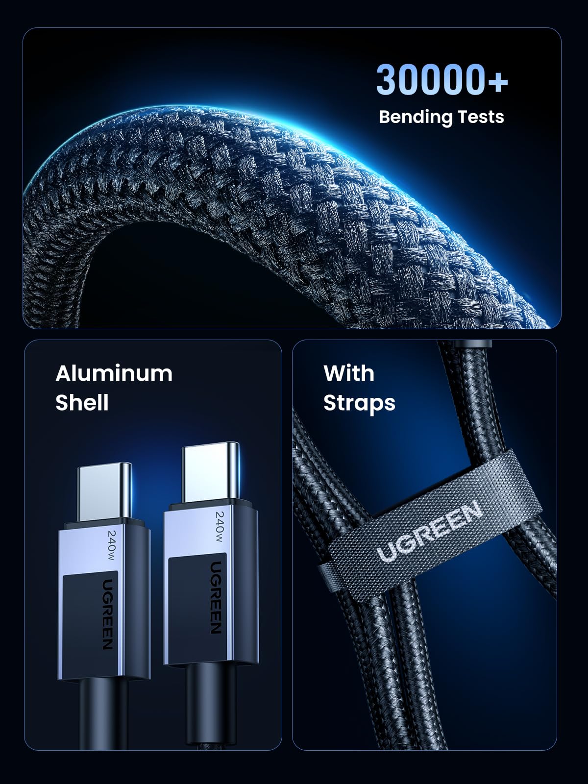 UGREEN 240W PD 3.1 USB C Charger Cable