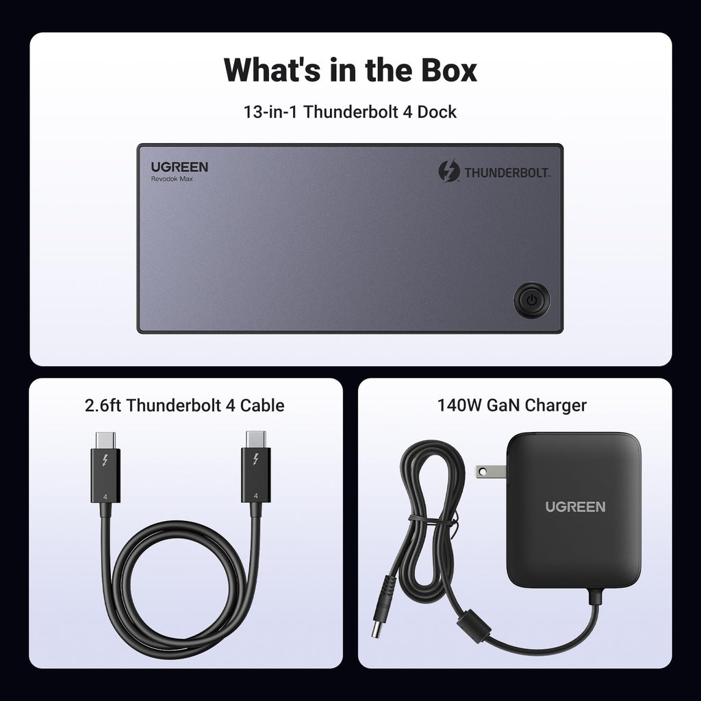 UGREEN Revodok Max 13-in-1 Thunderbolt 4 Docking Station